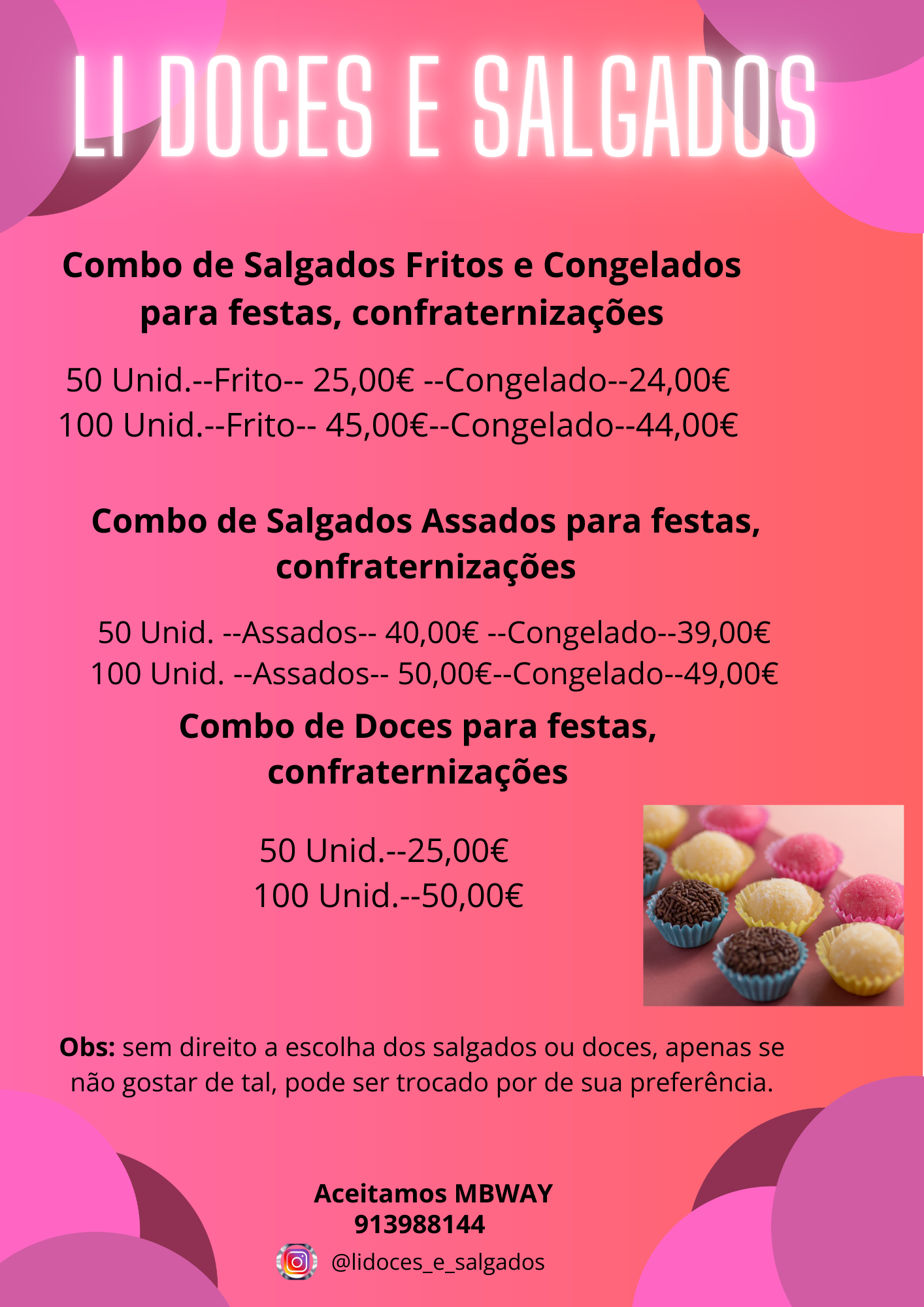 Tabela de preços 2